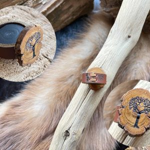 "Wild-Liebe" Lederring "Love Tree" aus der Serie "Nature"