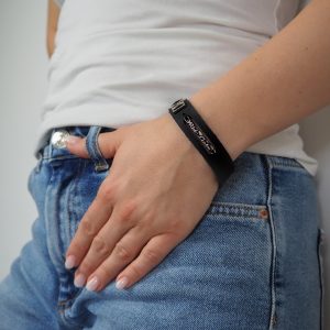 "Wild Liebe" Leder Armband & Ring Set "Sign"