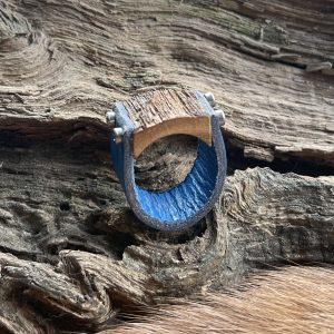 "Wild-Liebe" Lederring „Wood Soul"