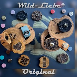 "Wild-Liebe" Lederring „Clip it on"