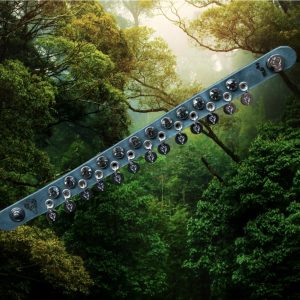 "Wild-Liebe" Lederarmband „Medallions & Crystals"